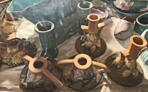 Photo of items for sale at Fly Trap Antiques: Roseville Pottery